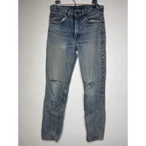 Vintage Levi's 80's Jeans Silver Tab Acid Medium Wash 512 Slim Men's 31 x 32 USA